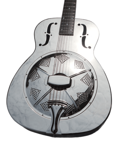 Custom Cobalt Resonator Metal I Acoustic Guitar Resophonic Single Cone