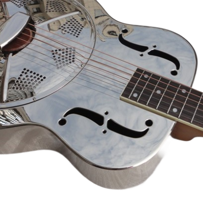 Custom Cobalt Resonator Metal I Acoustic Guitar Resophonic Single Cone - Image 5
