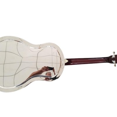 Custom Cobalt Resonator Metal Acoustic Guitar Resophonic Single Cone - Image 5