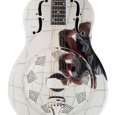 Custom Cobalt Resonator Metal Acoustic Guitar Resophonic Single Cone - Image 2