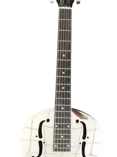 Custom Cobalt Resonator Metal Acoustic Guitar Resophonic Single Cone - Image 9