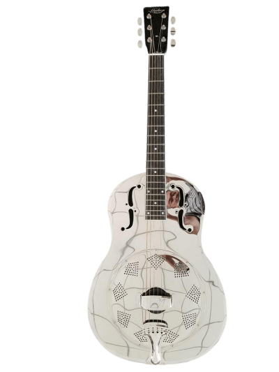 Custom Cobalt Resonator Metal Acoustic Guitar Resophonic Single Cone - Image 10