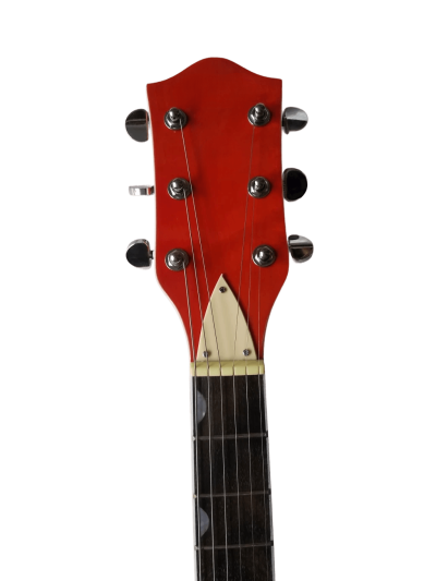 Custom Sovereign Setzer G6120 SSC Orange Guitar - Image 5