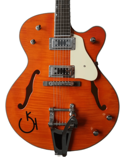 Custom Sovereign Setzer G6120 SSC Orange Guitar