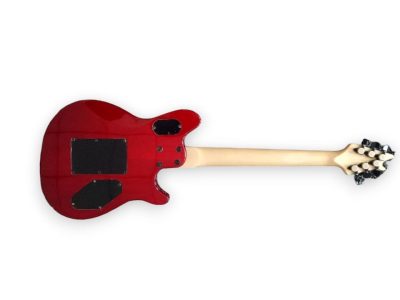Custom Aether Left Handed Red Flame Maple Wolfgang Tremolo Guitar - Image 3