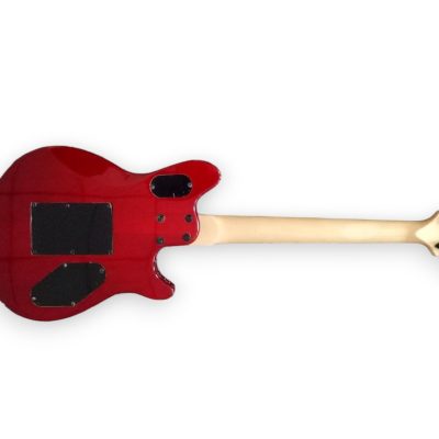 Custom Aether Left Handed Red Flame Maple Wolfgang Tremolo Guitar - Image 3