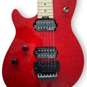 Custom Aether Left Handed Red Flame Maple Wolfgang Tremolo Guitar