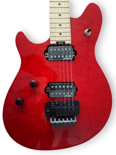 Custom Aether Left Handed Red Flame Maple Wolfgang Tremolo Guitar