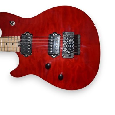 Custom Aether Left Handed Red Flame Maple Wolfgang Tremolo Guitar - Image 8
