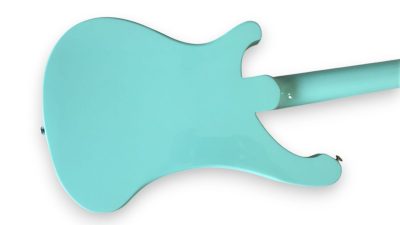 Custom Nova 4003 Teal Rosewood Fretboard Bass - Image 3