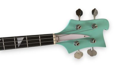Custom Nova 4003 Teal Rosewood Fretboard Bass - Image 7