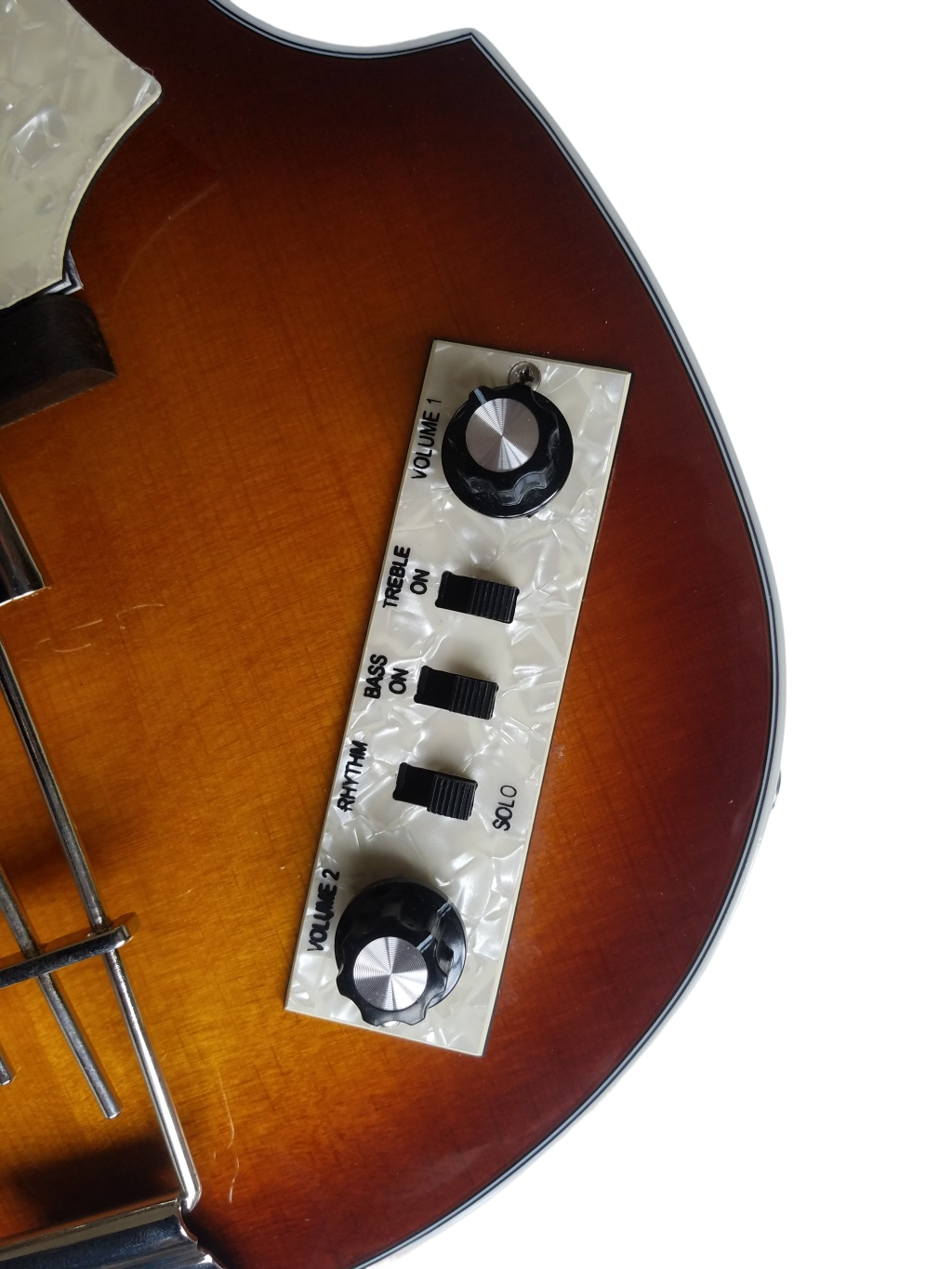 Custom Vale Violin Tobacco Burst 500 Bass - Image 11