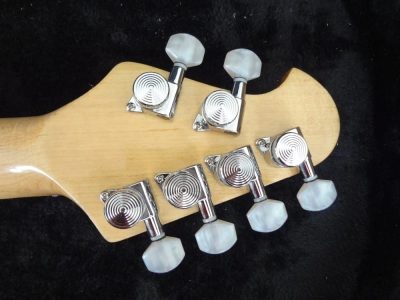 Custom Aether Translucent Blue Burst Ernie Guitar - Image 3