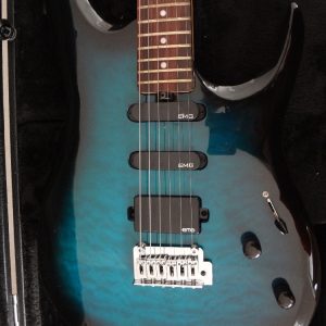 Custom Aether Translucent Blue Burst Ernie Guitar