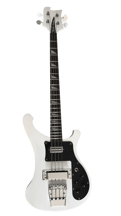 Custom Nova 4003 Tuxedo White 4 String Bass - Image 4
