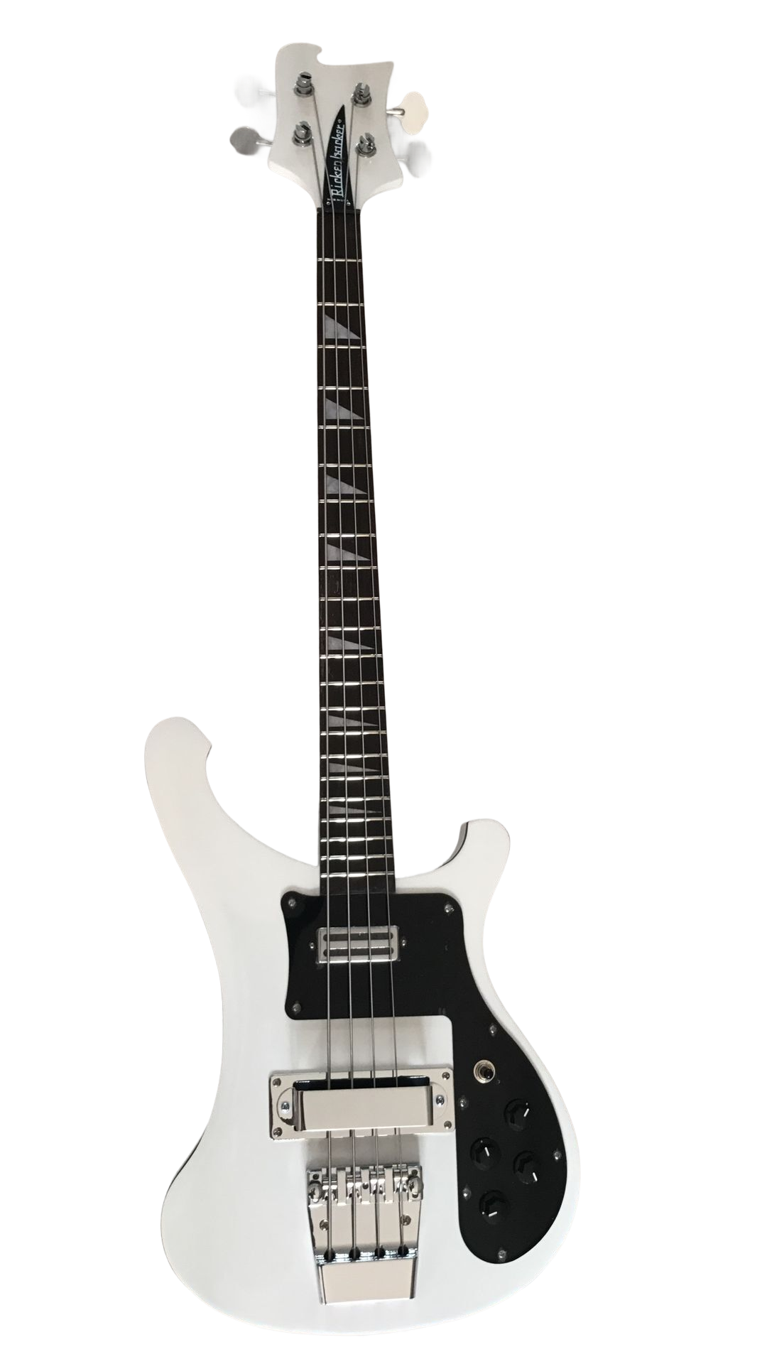 Custom Nova 4003 Tuxedo White 4 String Bass - Image 4