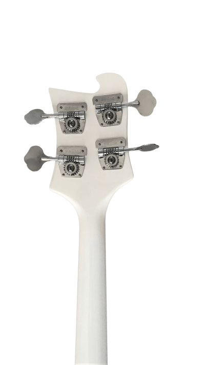 Custom Nova 4003 Tuxedo White 4 String Bass - Image 5