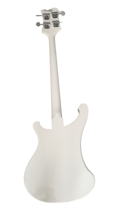 Custom Nova 4003 Tuxedo White 4 String Bass - Image 6