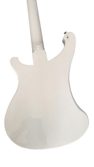 Custom Nova 4003 Tuxedo White 4 String Bass - Image 7