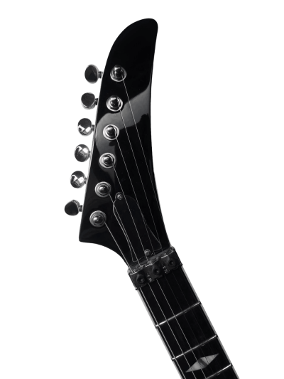 Custom Race Explorer Matthias White Black Stripe Guitar Floyd Rose Tremolo - Image 8