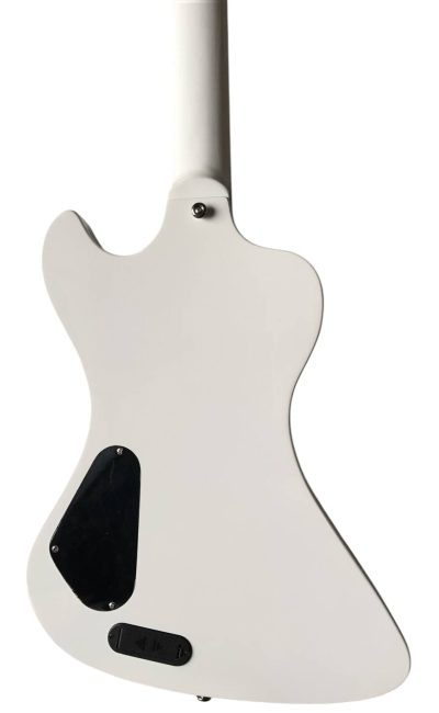 Custom Crown White Krist Thunderbird 4 String Bass - Image 4