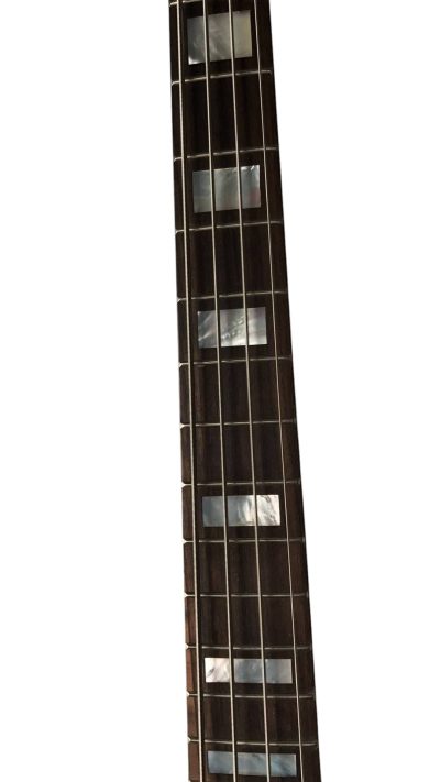 Custom Crown White Krist Thunderbird 4 String Bass - Image 8