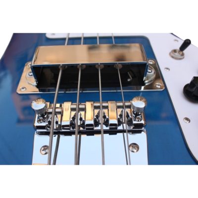 Custom Nova 4003 Midnightglo 4 String Bass - Image 4