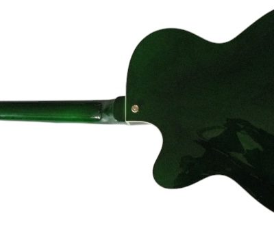 Custom Sovereign G6136I Bono Irish Falcon Goal Is Soul Green Fhole Guitar - Image 5