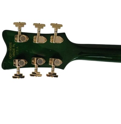 Custom Sovereign G6136I Bono Irish Falcon Goal Is Soul Green Fhole Guitar - Image 3
