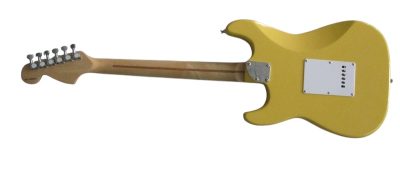 Custom Regent Dave Monaco Yellow Tremolo Electric Guitar - Image 5