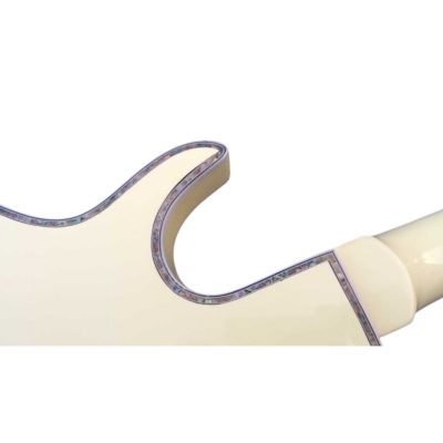 Custom Crown Classic White Abalone Electric Guitar - Image 3