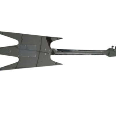 Custom Norturne Beast Warlock Black Yellow Bevel Electric Guitar - Image 4