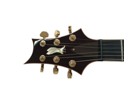 Custom Monarch 3138 Spalted Antique Burst Walnut Neck Guitar - Image 15