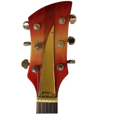 Custom Nova Lennon Fireglo 325 Bigsby Electric Guitar - Image 2