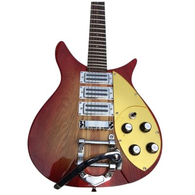 Custom Nova Lennon Fireglo 325 Bigsby Electric Guitar - Image 5