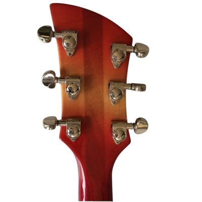 Custom Nova Lennon Fireglo 325 Bigsby Electric Guitar - Image 6