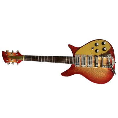 Custom Nova Lennon Fireglo 325 Bigsby Electric Guitar - Image 8