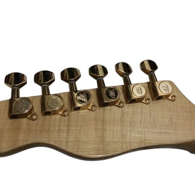 Custom Regent Haggard Merle Tuff Dog Black Burst Sunburst 7.25 Inch Radius Neck Electric Guitar - Image 4
