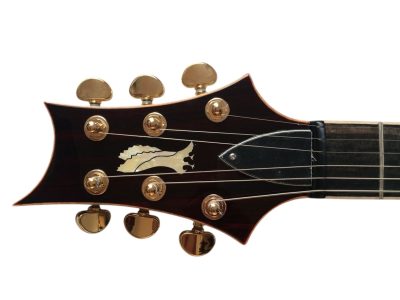 Custom Monarch 3138 Spalted Antique Burst Walnut Neck Guitar - Image 8