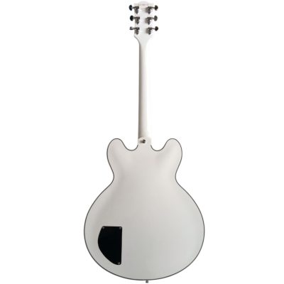 Custom Crown ES335 BB King Lucille Alpine White Electric Guitar - Image 4