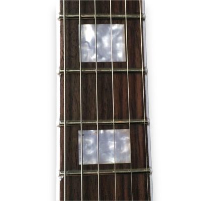 Custom Crown ES335 BB King Lucille Alpine White Electric Guitar - Image 9