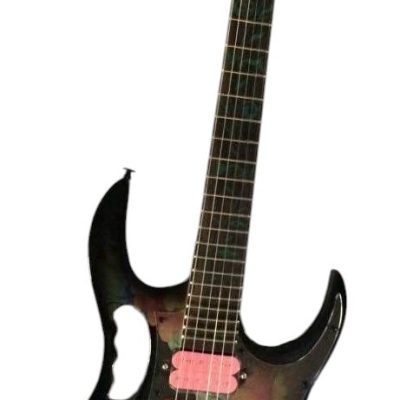 Custom Axis JEM77FP Steve Floral Electric Guitar - Image 8