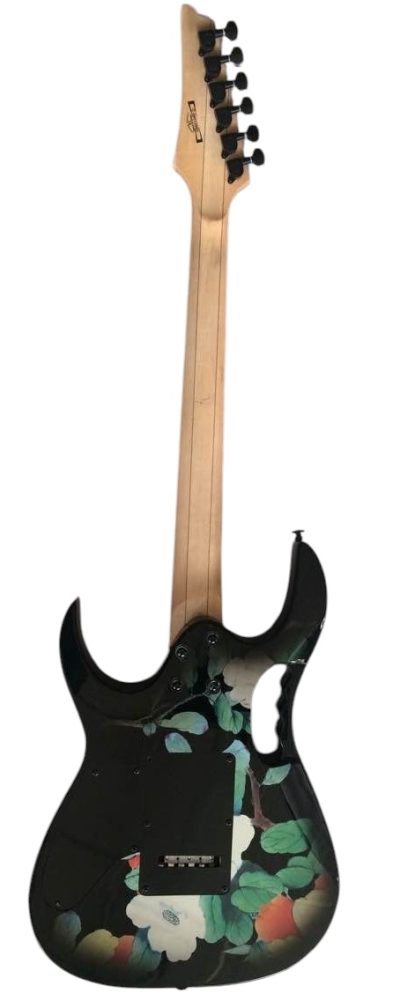 Custom Axis JEM77FP Steve Lotus Floral Electric Guitar - Image 6