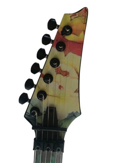 Custom Axis JEM77FP Steve Lotus Floral Electric Guitar - Image 4