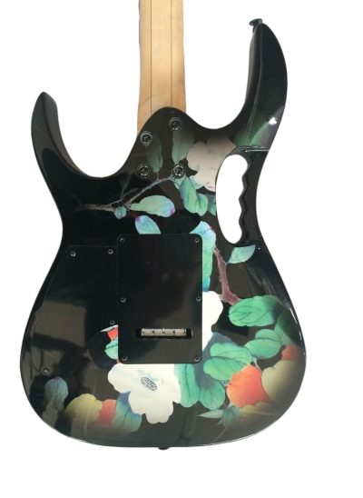 Custom Axis JEM77FP Steve Lotus Floral Electric Guitar - Image 3