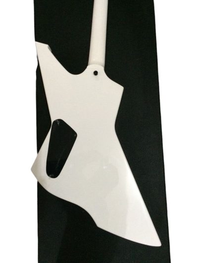 Custom Obsidian James Snakebyte White Electric Guitar - Image 4