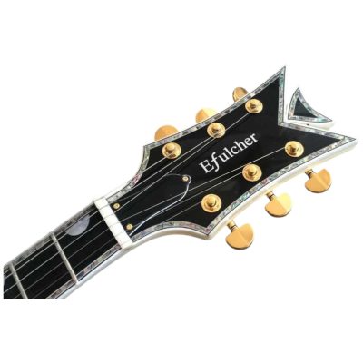 Custom Crown Classic White Abalone Electric Guitar - Image 9