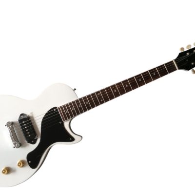 Custom Crown Joe Armstrong P90 Pickups White Junior Electric Guitar - Image 8