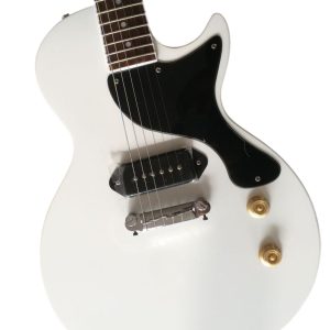 Custom Crown Joe Armstrong P90 Pickups White Junior Electric Guitar