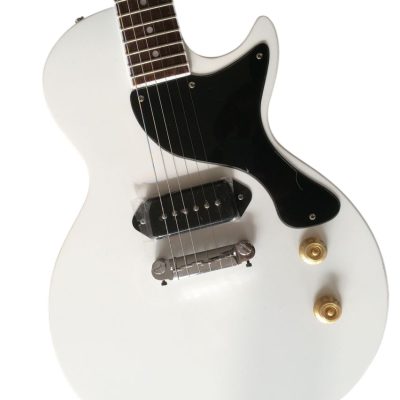 Custom Crown Joe Armstrong P90 Pickups White Junior Electric Guitar
